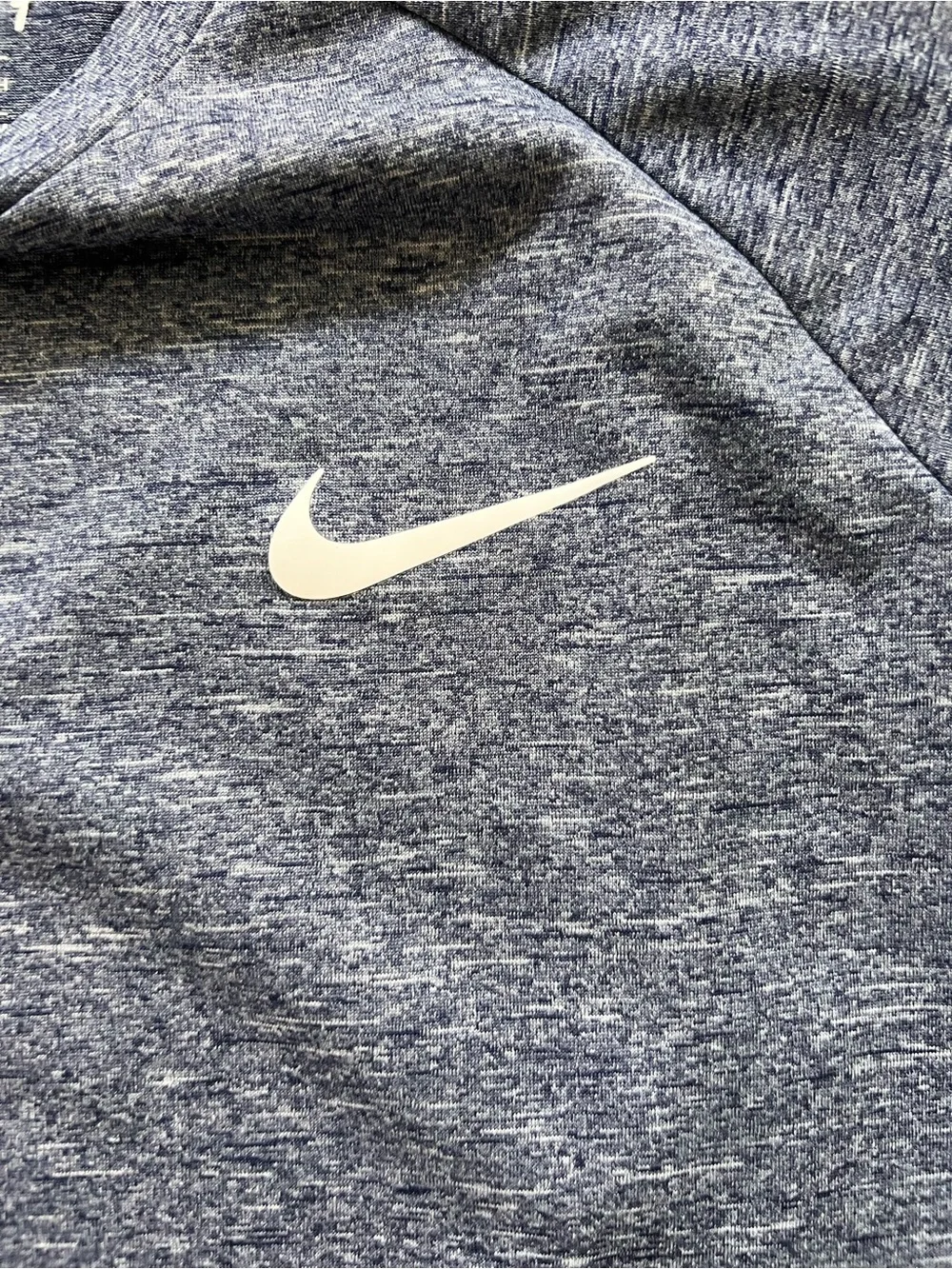 Nike Dri-FIT UPF 40+ Long Sleeve Performance Shirt Gray Men’s Small
